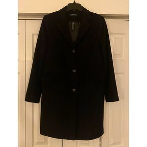 Ralph Lauren - Black Wool coat